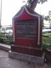 Dhobi Ghat Jetty Plaque - Barrackpore Cantonment